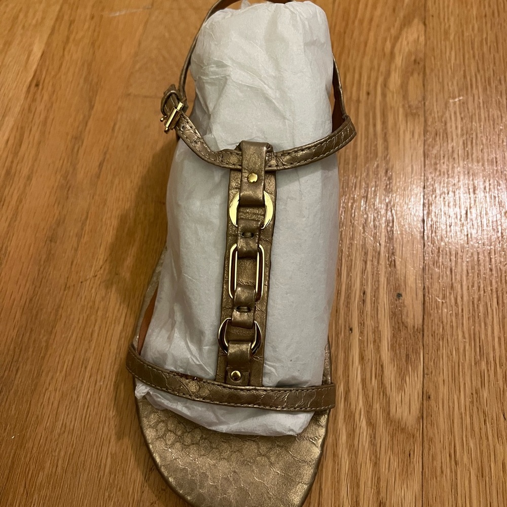 Franco Sarto metallic sandals - Picture 4 of 5